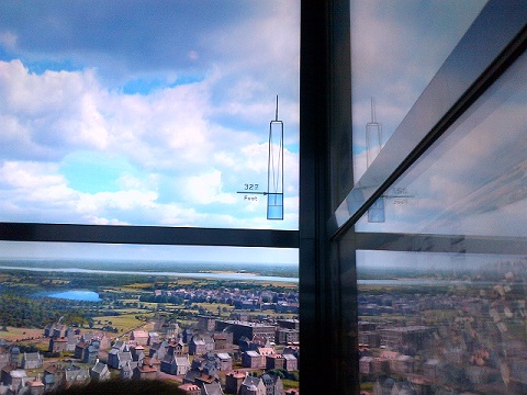 Visuals of Elevator Ascent