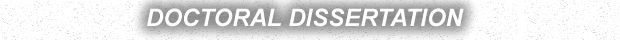 Doctoral Dissertation